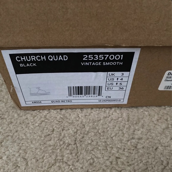 ❌SOLD❌ NIB Dr. Martens Church Quad Platform - Picture 7 of 7